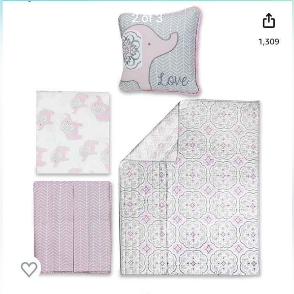 Elephant nursery set